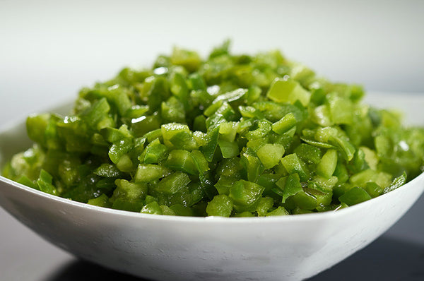 Diced Green Peppers