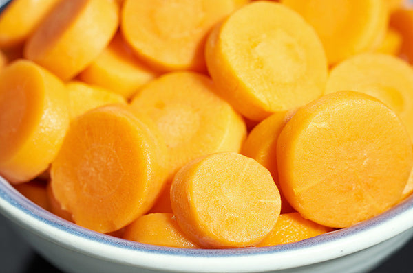 Smooth Sliced Carrots